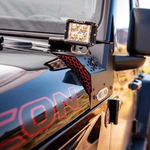 Rock Slide Engineering Light Pod Brackets (MPN: AC-WS-200-JL)