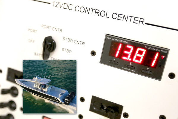 Blue Sea Circuit Tester with Digital Display (MPN: 8248-BSS)