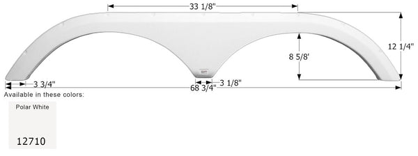 Icon Fender Skirt (MPN: 12710)