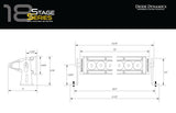 Diode Dynamics Stage Series LED Light Bar (MPN: DD5016)