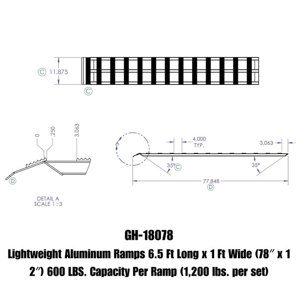 Gen-Y Hitch Bed Ramp (MPN: GH-18078)