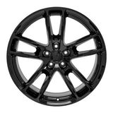 OE Wheels DG23 Gloss Black Aluminum Wheel (MPN: DG23-20090-5115-18B)