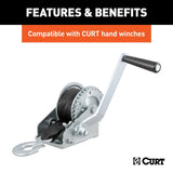 CURT Recovery Strap 1100 Pounds Work Load Limit (MPN: 29451)