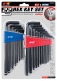 Performance Tool Ball End Hex Key Set (MPN: W80280)