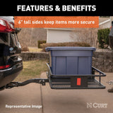 Curt Trailer Hitch Cargo Carrier (MPN: 18150)