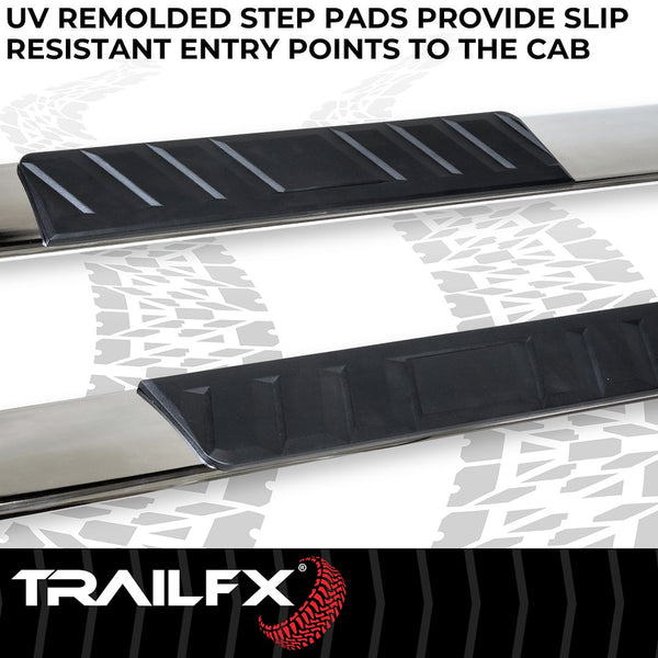 TrailFX Nerf Bar With Step Pads (MPN: A4004S)
