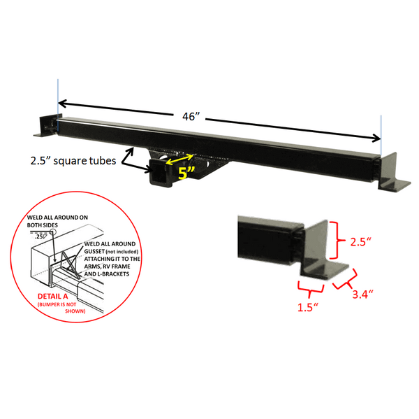 Ultra-Fab Products Trailer Hitch Rear (MPN: 35-946403)