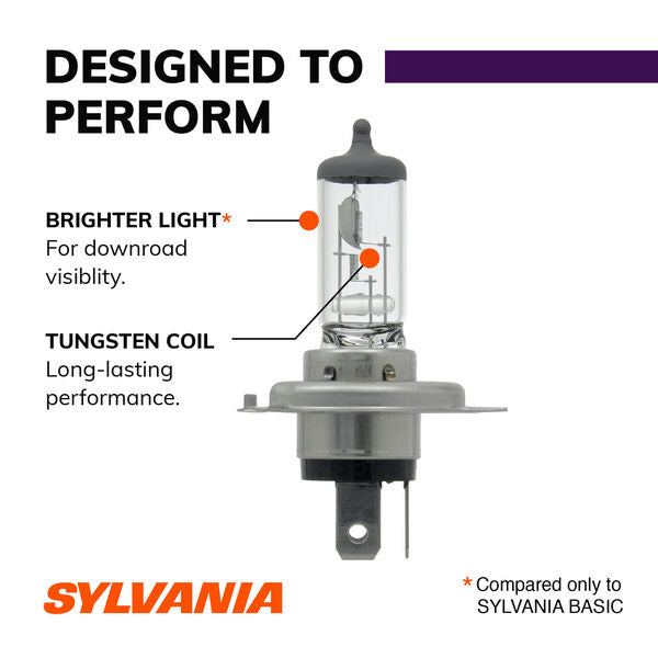 Sylvania XtraVision Halogen Headlight (MPN: 9003XV.BP)
