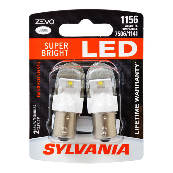 Sylvania ZEVO LED Backup Light Bulb (MPN: 1156LED.BP2)