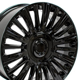OE Wheels CA92 Gloss Black Wheel (MPN: CA92-22090-6550-28B)