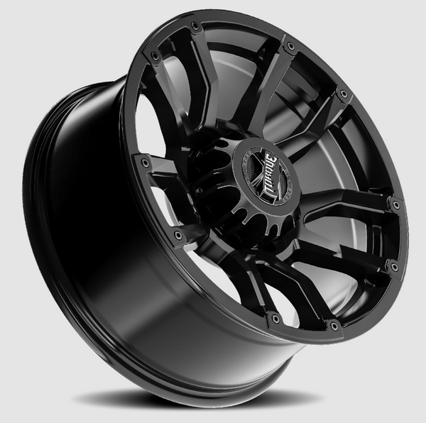 Torque Wheels 22 Inch Satin Black Impact Wheel (MPN: TW403C-22119804-25)