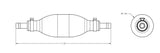 Sierra Marine Fuel System Primer Bulb (MPN: 18-8004EP-1)
