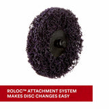 3M Scotch-Brite Roloc Clean and Strip XT Pro Disc (MPN: 89496)