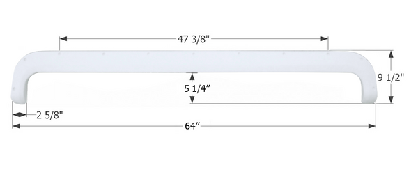 Icon Fender Skirt for Tandem Axle (MPN: 01538)