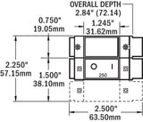 Blue Sea Circuit Breaker C-Series (MPN: 7476-BSS)