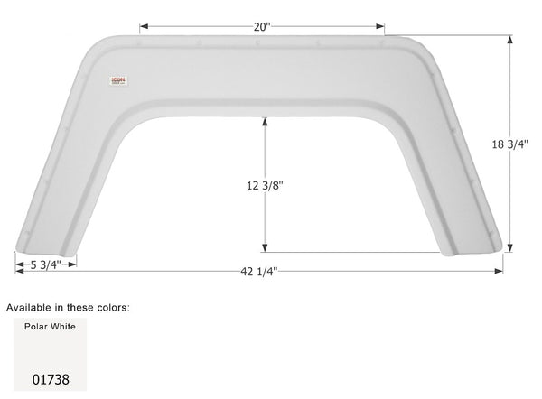 Icon Fender Skirt (MPN: 01738)
