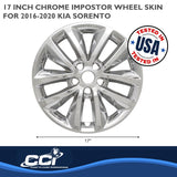 Coast To Coast Impostor Wheel Skin 17 Inch (MPN: IWCIMP399X)