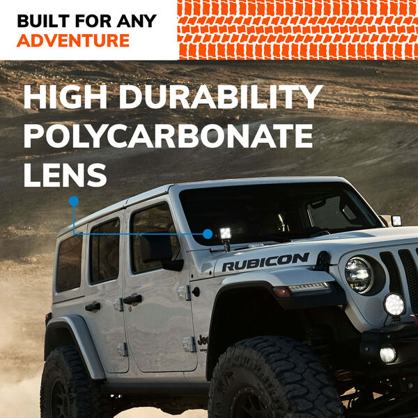 Sylvania Slim LED Off-Road Pod Light (MPN: SLMCUB3INFL2.BX2)