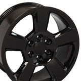 OE Wheels CV76 20 Inch Aluminum Wheel (MPN: CV76-20090-6550-27B)
