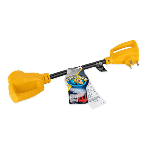 Camco Power Cord Adapter 30 Amp Male to 50 Amp Female (MPN: 55185)