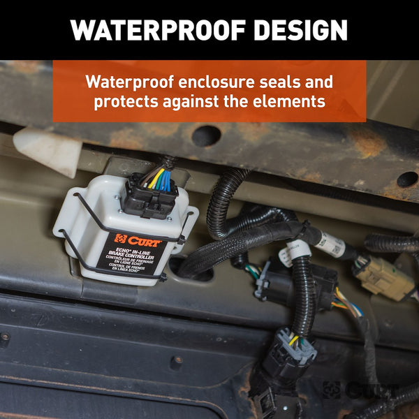 CURT Echo Wireless Trailer Brake Controller (MPN: 51200)