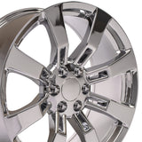 OE Wheels CA82 Aluminum Wheel (MPN: CA82-22090-6550-31C)