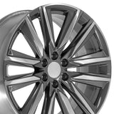 OE Wheels CA91 Aluminum Wheel (MPN: CA91-24100-6550-28PG)