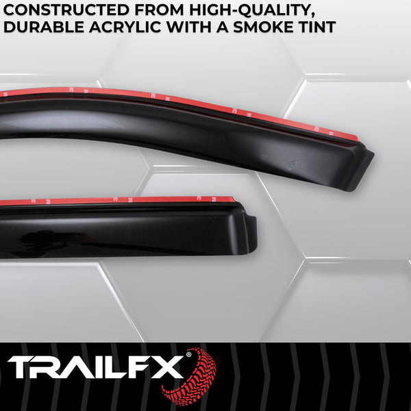 TrailFX TFX 4-PC Window Vents (MPN: 4252IC)