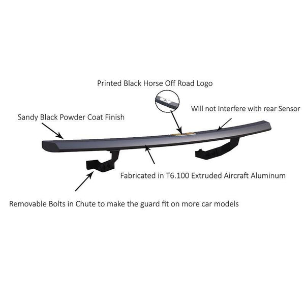 Black Horse Off Road Bumper Guard (MPN: PRB1M2)