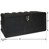 Buyers Products Black Poly Underbody Truck Box (MPN: 1717105)