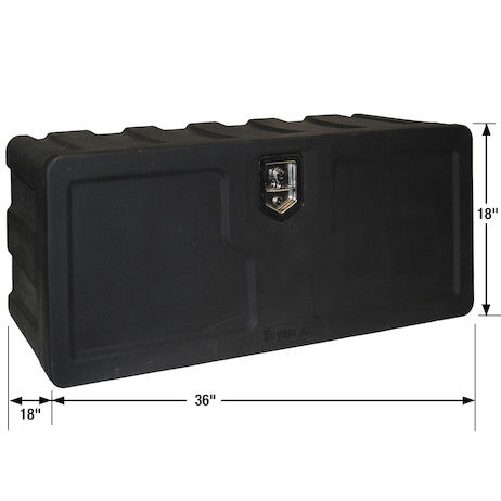 Buyers Products Black Poly Underbody Truck Box (MPN: 1717105)