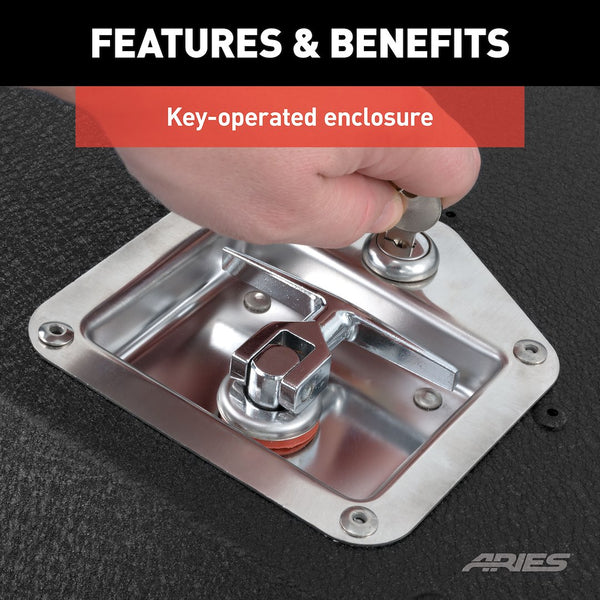 Aries Jeep Security Cargo Lid (MPN: ALC25000-00)