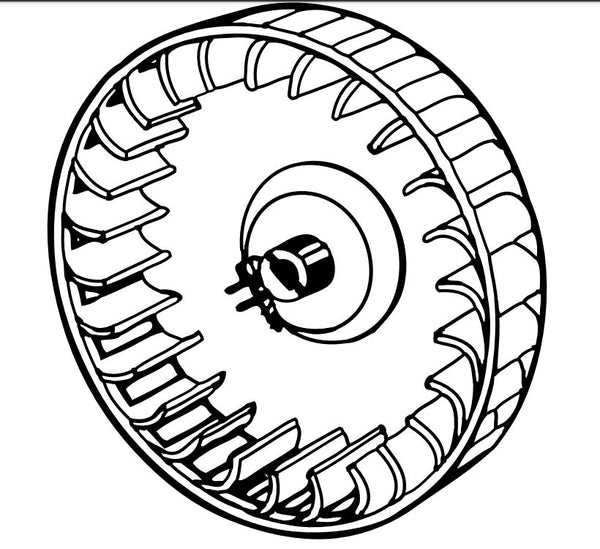 Suburban Furnace Combustion Wheel (MPN: 350208)