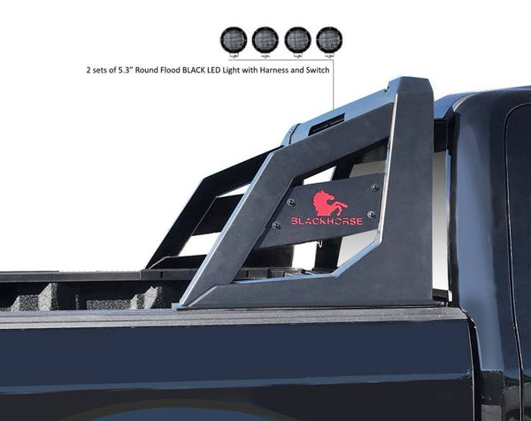 Black Horse Offroad Truck Bed Bar (MPN: ARB-NIFRB-PLFB)