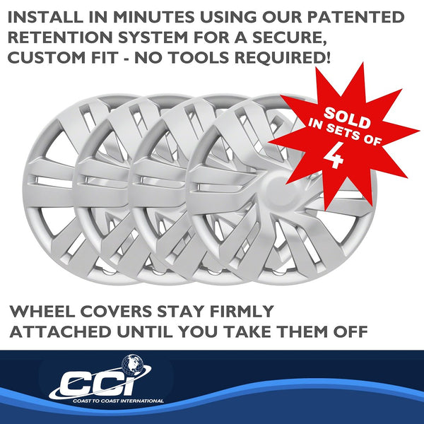 17 Inch Wheel Cover Set by Coast To Coast (MPN: IWC53417S)