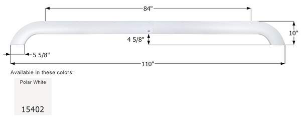 Icon Fender Skirt for Triple Axle RVs (MPN: 15402)