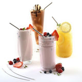 Norpro Stainless Steel Curved Beverage Straws (MPN: 436)