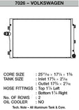 CSF Aluminum Radiator (MPN: 7026)
