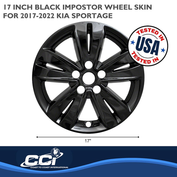 Coast To Coast Impostor Wheel Skin (MPN: IWCIMP446BLK)