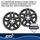 Coast To Coast Impostor Wheel Skin (MPN: IWCIMP372BLKN)