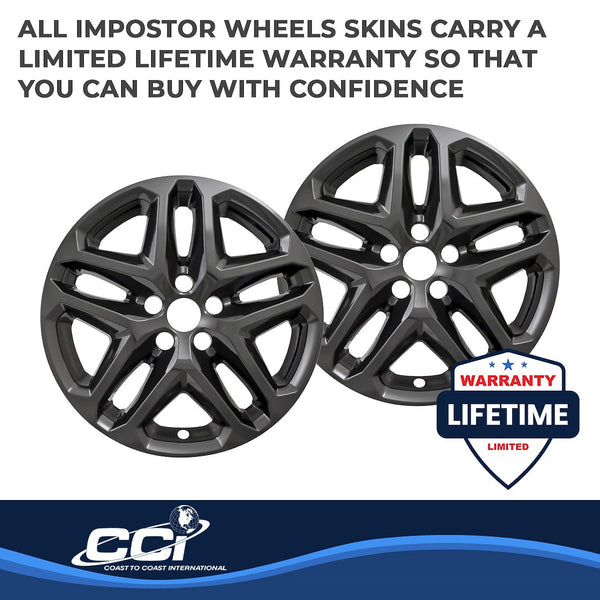 Coast To Coast Impostor Wheel Skin (MPN: IWCIMP372BLKN)