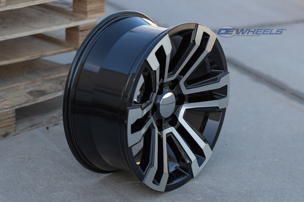 OE Wheels CV44 20 Inch Aluminum Wheel (MPN: CV44-20090-6550-24MB)