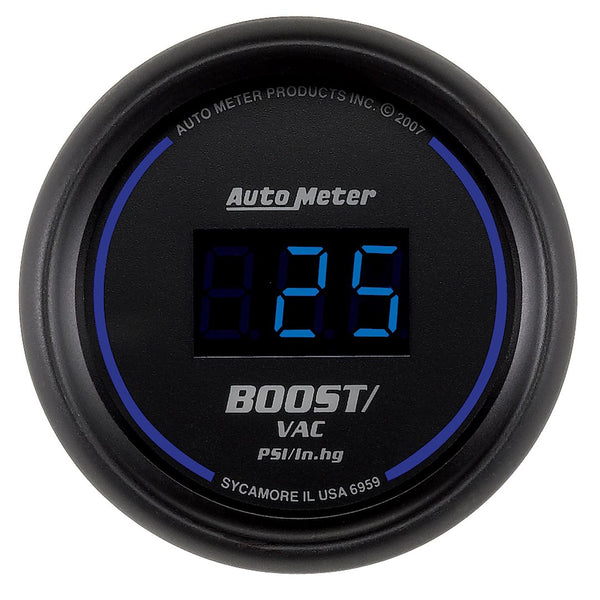 AutoMeter Cobalt Electric Boost Vacuum Gauge (MPN: 6959)