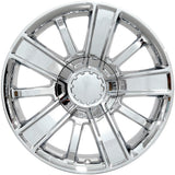OE Wheels CV77 Chrome Plated Wheel (MPN: CV77-20090-6550-27C)