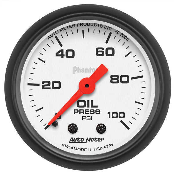 AutoMeter Mechanical Oil Pressure Gauge (MPN: 5721)