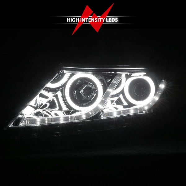 AnzoUSA Headlight Assembly With Halo (MPN: 121459)