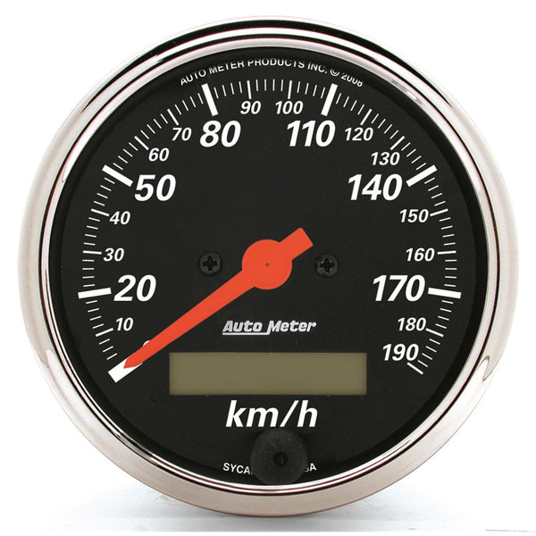 AutoMeter Speedometer Designer Black (MPN: 1487-M)