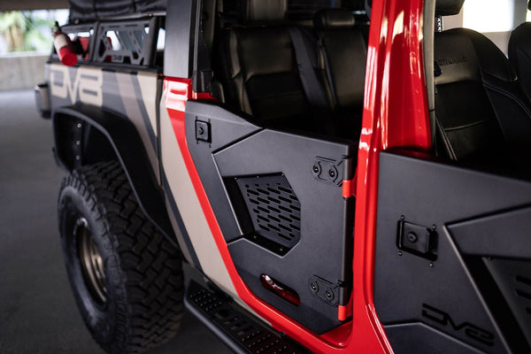 DV8 Offroad Lower Half Doors (MPN: HDJL-02R)
