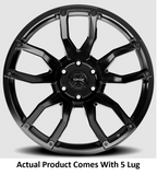 Torque Wheels 20 Inch Satin Black Impact Wheel (MPN: TW403C-20107304-18)