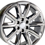 OE Wheels CV73 20 Inch Aluminum Wheel (MPN: CV73-20085-6550-24C-IC)